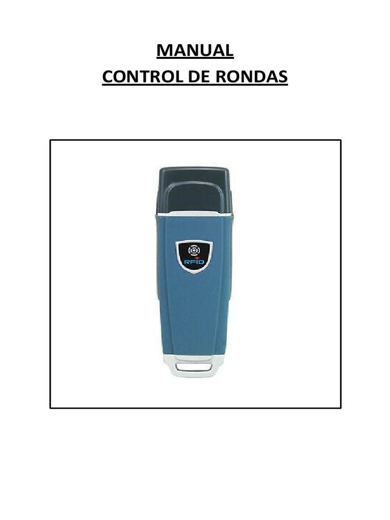 Manual Control Rondas | PDF | USB | Hardware de la computadora