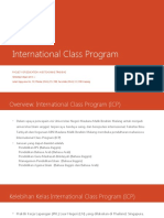 Materi International Class Program - Sosialisasi