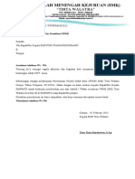 Surat Permohonan PPDB SMK TW 2324