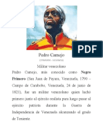 Biografia Pedro Camejo