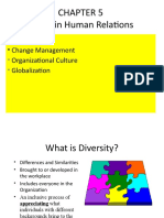 Managing Diversity, Change and Culture