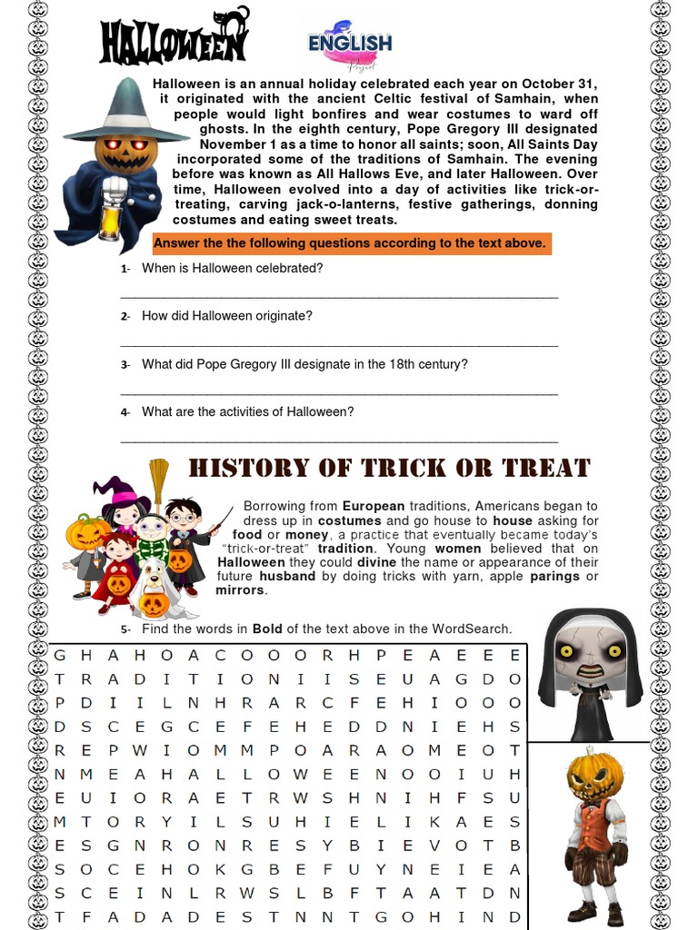 Halloween PDF