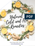 Natural Remedies For Cold and Flu Handout 2020