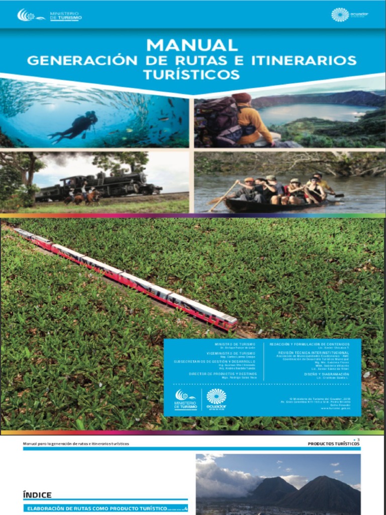 Manual de Generación de Rutas e Itinerarios Turísticos | PDF