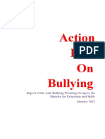 Action Plan On Bullying 2013