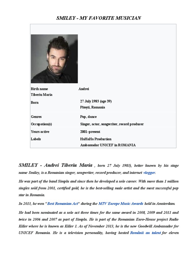 SMILEY | PDF | Music Industry