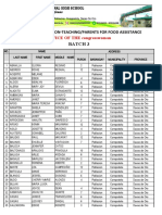 3RD Batch DSWD Recipients