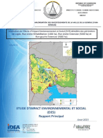 Realisation de Letude Impact Environnemental Et Social Detailles Des Perimetres de Lagdo Fevier 2022