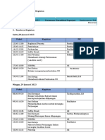 Rundown Acarapapanjati Pasuruan