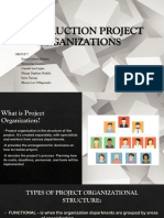 Construction Project Organizations