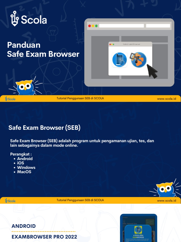 Tutorial Safe Exam Browser | PDF