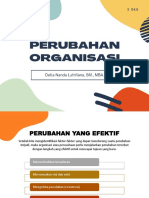 3 - Perubahan Organisasi Yang Efektif