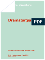 1 - DRAMATURGIA - Gregorio, El Zanahoria