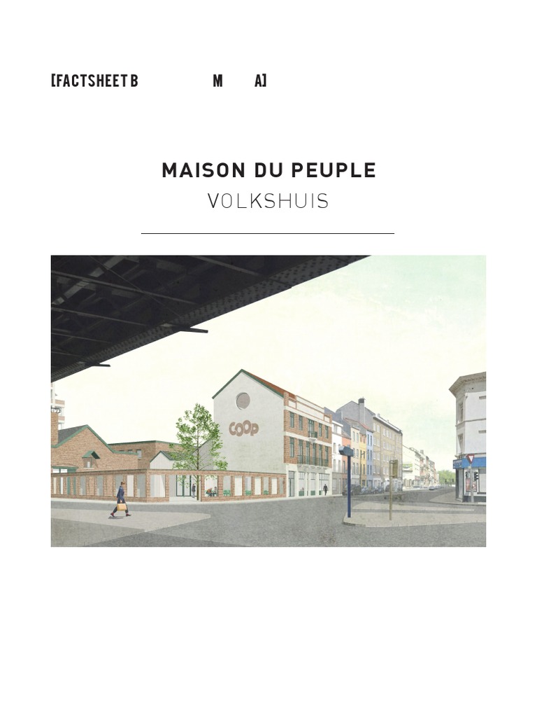 Réhabilitation de la Maison du Peuple | PDF
