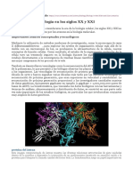 Avances en biología molecular en los siglos XX y XXI