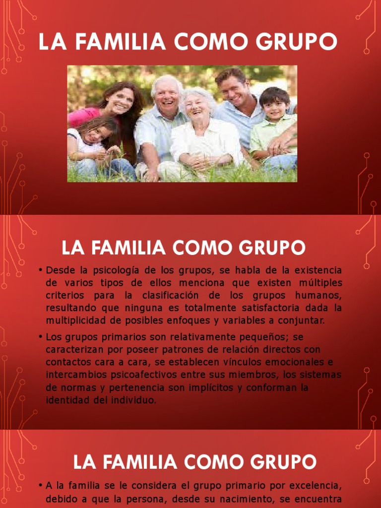 La familia como grupo social esencial | PDF | Familia | Grupo social