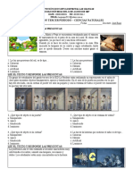 Evaluación Ciencias Naturales Luz y Sonido