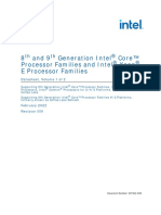 8th Gen Core Family Datasheet Vol 1 Rev009