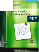 Álgebra Lineal y Geometría Vectorial