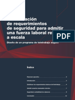 Identificación de Requerimientos de Seguridad para Admitir Una Fuerza Laboral Remota A Escala Spa