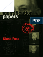 Identification Papers by Diana Fuss