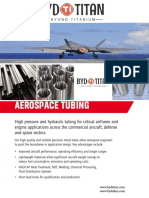 High Pressure and Hydraulic Tubing For Critical Aerospace Airframe and Engine Applications
