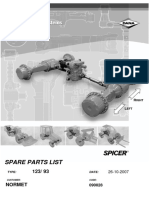 Spare Parts List: Type: Date