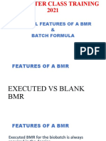 General Features of BMR