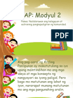 3rdgrading - AP - Module2 - Nailalarawan Ang Kalagayan at Suliraning Pangkapaligiran NG Komunidad.