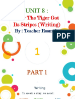 How the Tiger Got Its Stripes Writing Lesson