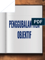 Penggubalan Item Objektif