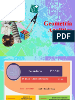 Geometría Analítica 1 - 2022