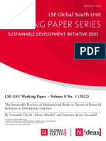 LSE GSU Working Paper Volume 8 No 1