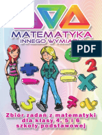 Zbiór Zadań Z Matematyki Dla Klasy 4, 5 I 6 Szkoły Podstawowej