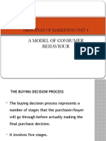 Principles of Marketing: Consumer Behavior & Buying Process