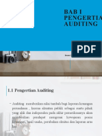 BAB 1 - Pengertian Auditing