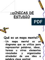 Tecnicas de Estudio Power Point