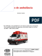 Tipos de veículos de emergência médica e suas funções