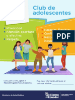 Afiche Club Adolescente - 2023