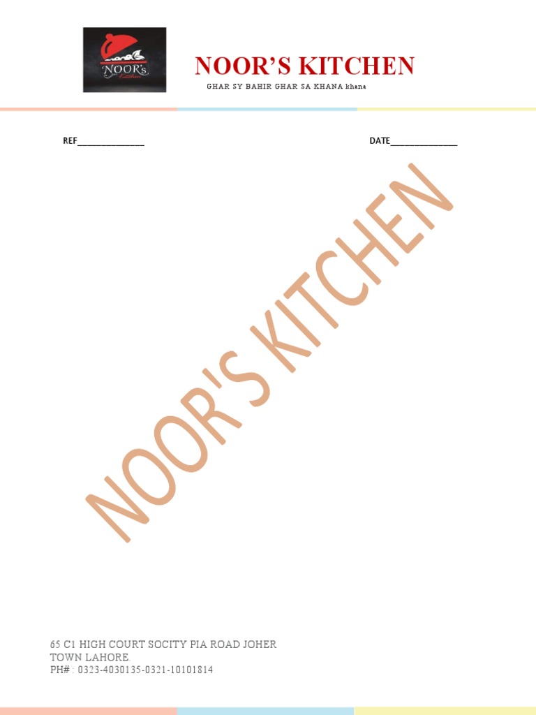 Letterhead CA Letterhead Template 05222018 PDF