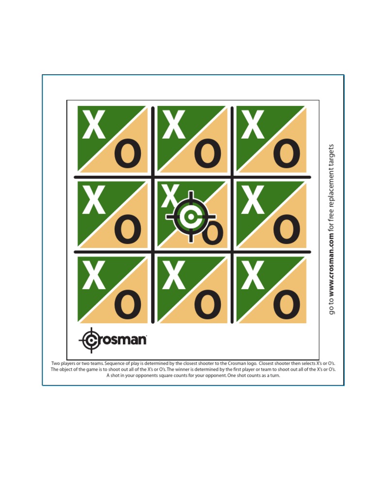 Airsoft Tictactoe Target | PDF