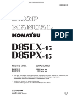 Komatsu D85EX-15 - D85PX-15 Shop Manual