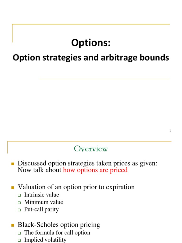 8: Option Arbitrage _ 2025 CFA Level I Exam: CFA Study Preparation – NRCBF