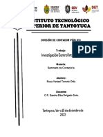 Investigación Control Interno