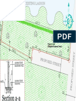 Section A-A: Proposed Street Proposed Street