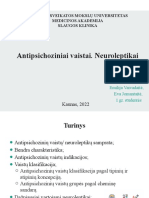 Antipsichoziniai Vaistai. Neuroleptikai: Lietuvos Sveikatos Mokslų Universitetas Medicinos Akademija Slaugos Klinika