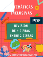 Cuaderno Division 4 Cifras Entre 2 Cifras