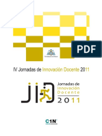 Publicacion Jornadas Innovacion 2011