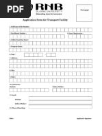 School Bus Facility Request Format | PDF
