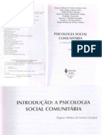Psicologia Social Comunitária